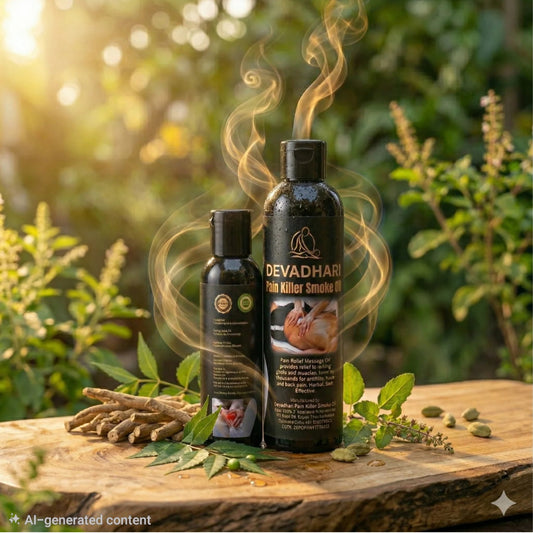 Devadhari Smoke Pain Relief & Massage Oil 🌿
